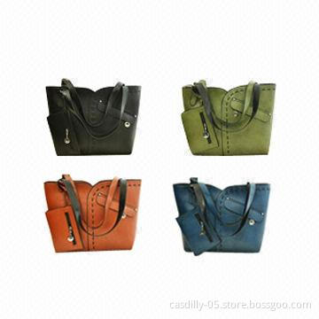 Leather Bags, Measures 44x12x28cm